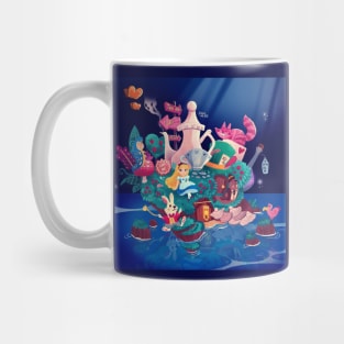 Alice in Wonderland Island Mug